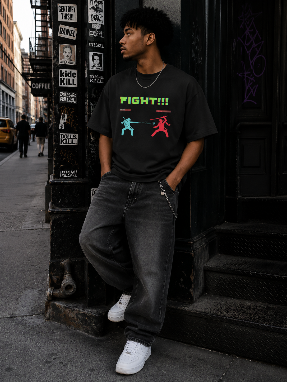 Fight Mode Oversized T-Shirt