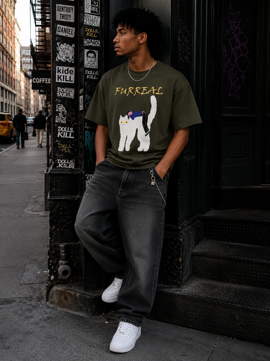 Furreal Oversized T-Shirt