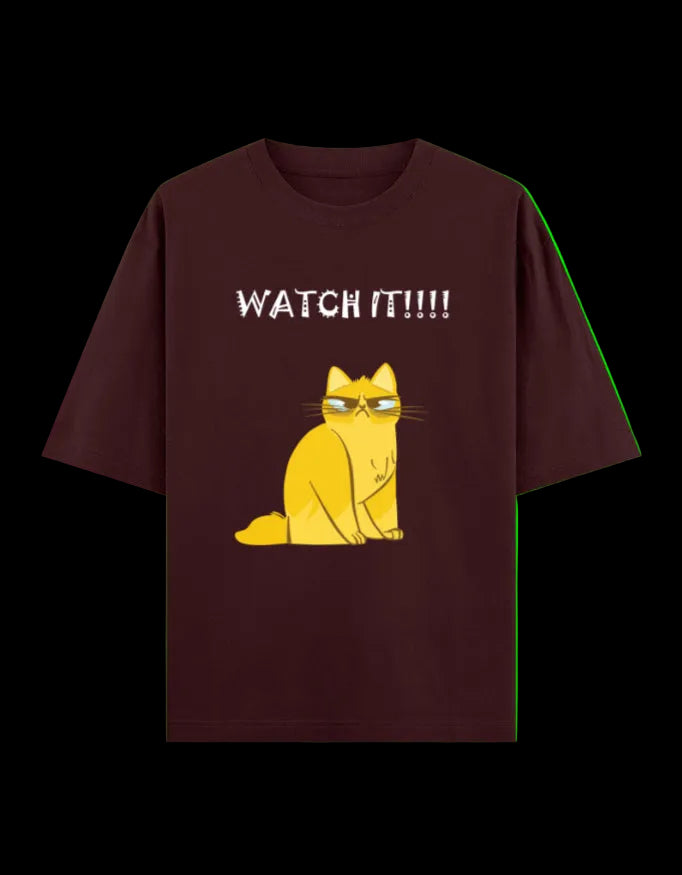 Watch It!!! Oversized T-Shirt