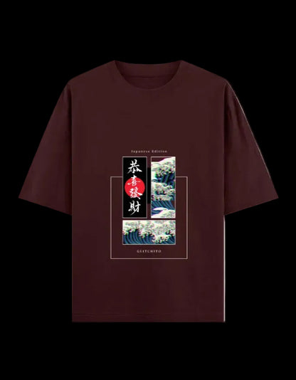 Kanji Current Oversized T-Shirt