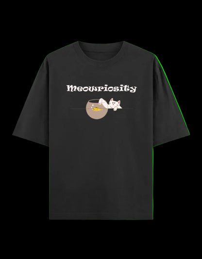 Meowriosity Oversized T-Shirt