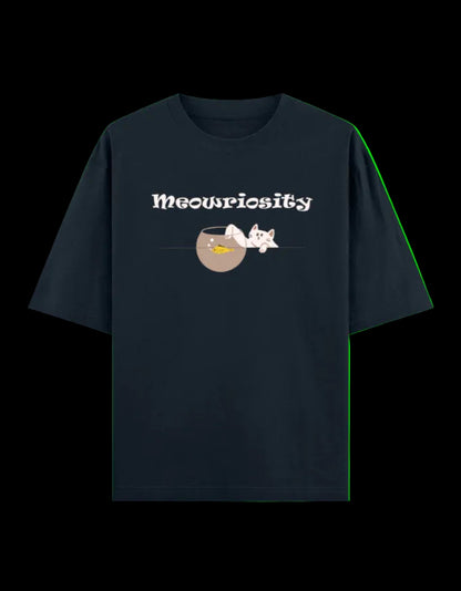 Meowriosity Oversized T-Shirt