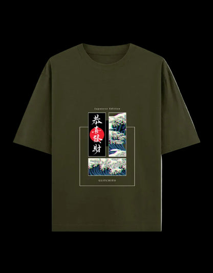 Kanji Current Oversized T-Shirt