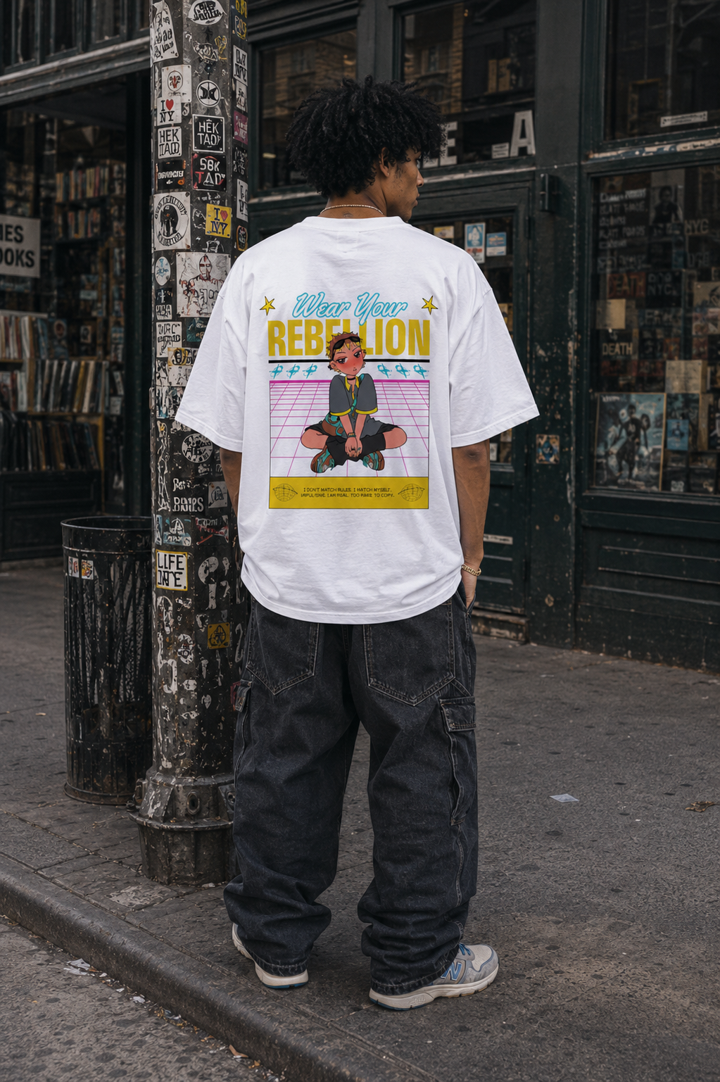 Rebel Signal Oversized T-Shirt
